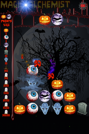 Magic Alchemist Halloween für iOS Spiel